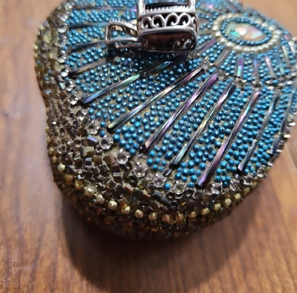 D'Joy 925 Sterling Silver Black Onyx Emerald Cut Pointed Bezel Filigree Pendant